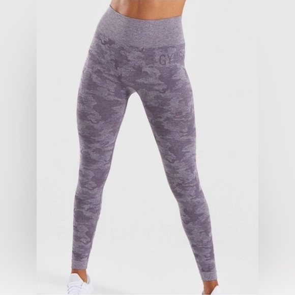 Pants - Gymshark seamless Camo Leggings